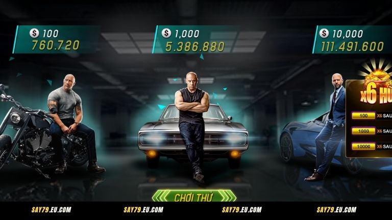 Giới thiệu Fast & Furious Say79