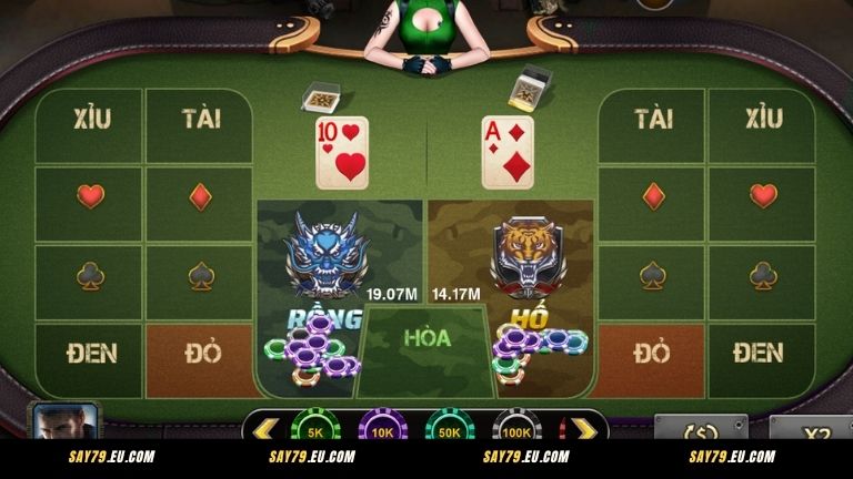 Hướng dẫn cách chơi Rồng Hổ chi tiết a - z