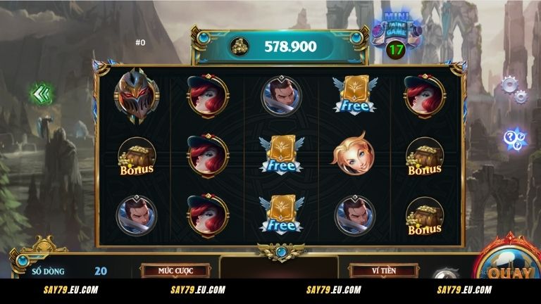 Hướng dẫn tham gia nổ hũ Liên Minh Huyền Thoại Say79