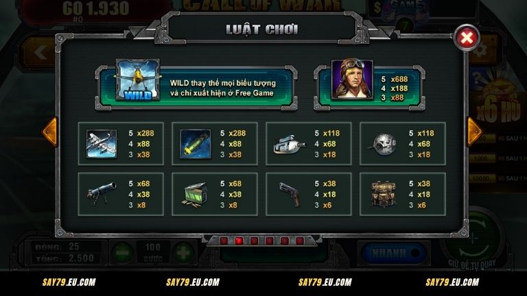Luật chơi Call of War Say79 đúng chuẩn cho tân binh