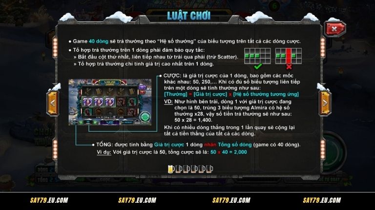 Ưu điểm của game slot Mỹ Nhân Giáng Sinh